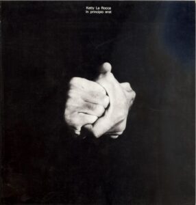 In principio erat (Firenze, Centro Di, 1971).