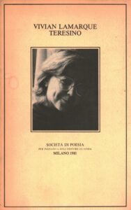 Vivian Lamarque, Teresino (1981)