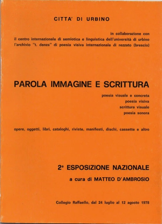 Parola immagine scrittura