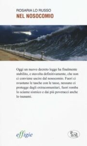 Copertina della raccolta poetica Nel Nosocomio