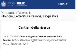 Programma di Cantieri della ricerca